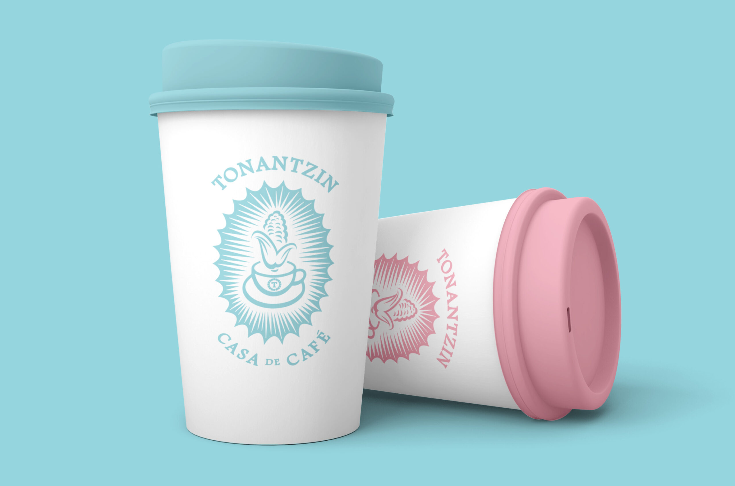 Bluebird Branding Marketing Food Beverage Coffee ToGo Coffee Cup Brand Design