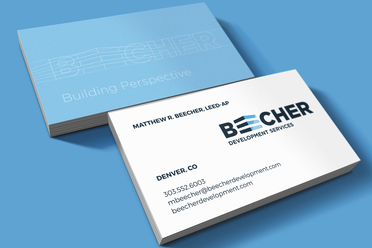 Beecher Brand Business Card