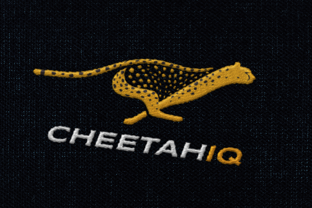 CheetahIQ Brand Embroidery