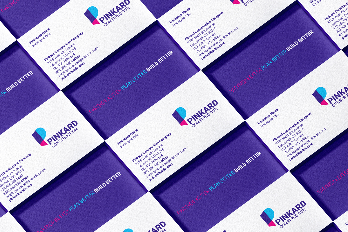Pinkard Brand business cards