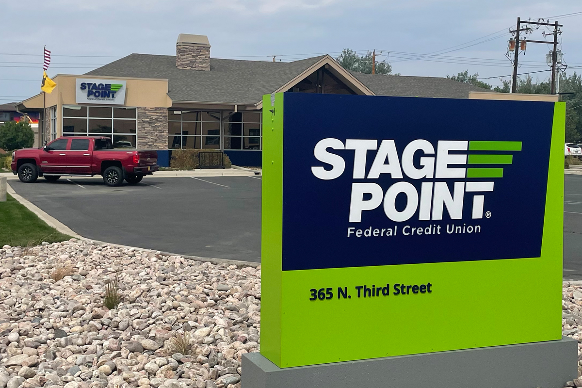 StagePoint Brand exterior sign