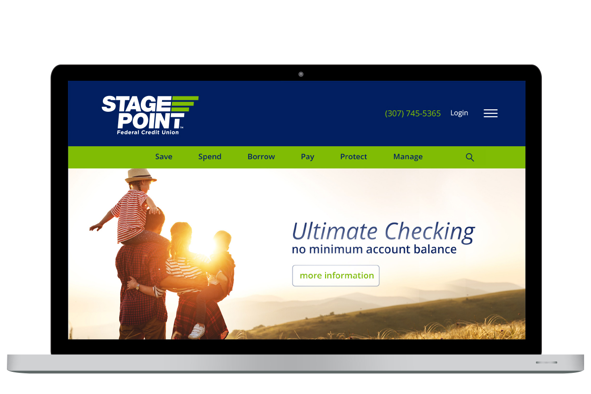 StagePoint Brand website design