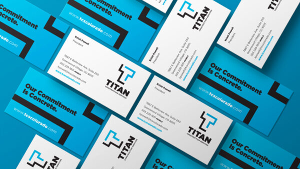 Bluebird Titan BusinessCards