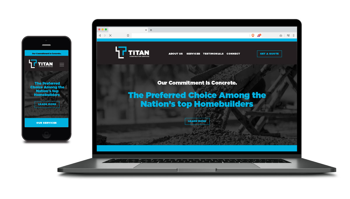 Bluebird Titan Website
