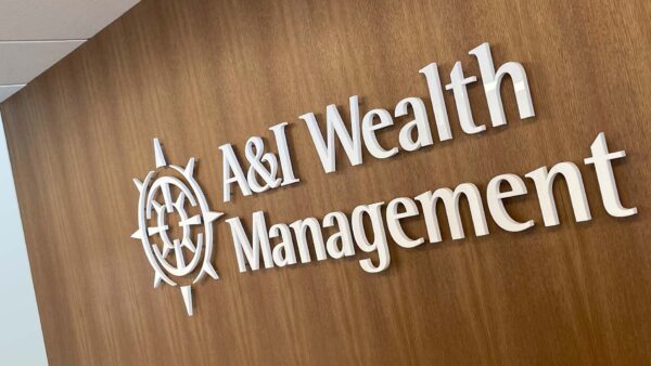 A&I Wealth Management Lobby Sign