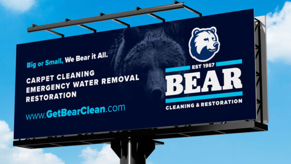 Bluebird Bear Billboard