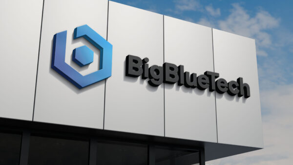 Bluebird BigBlueTech Sign