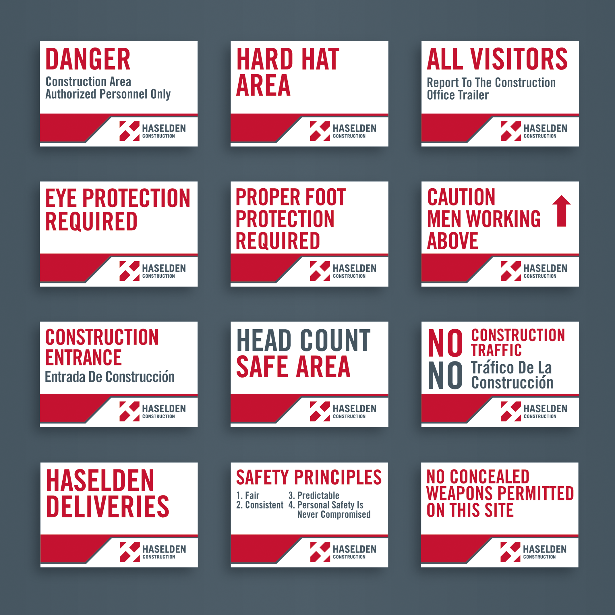 Bluebird Haselden Signs