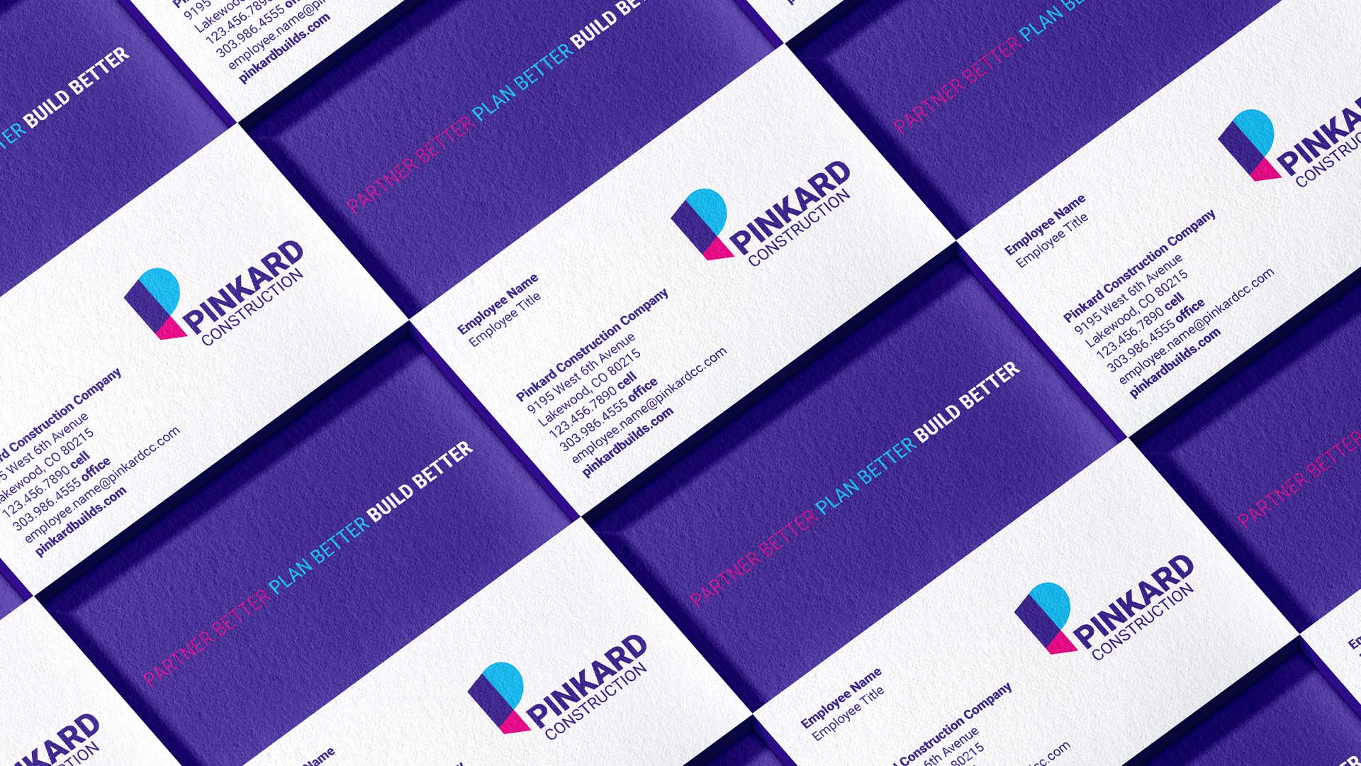 Pinkard Brand business cards