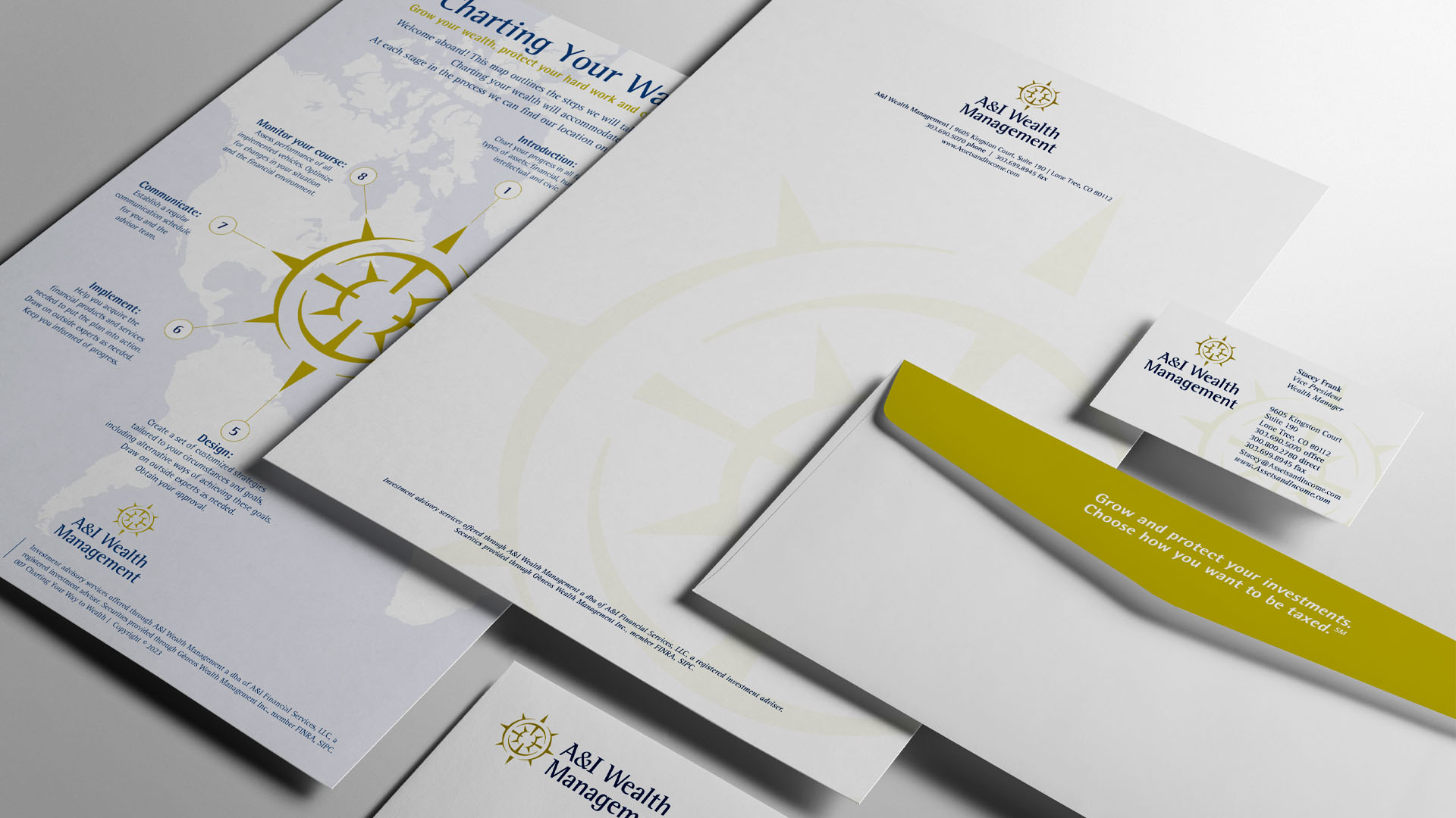 A&I Wealth Management stationery