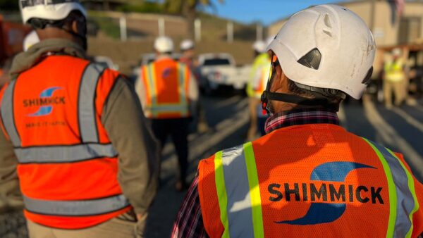 Bluebird Shimmick Construction Safety Vest