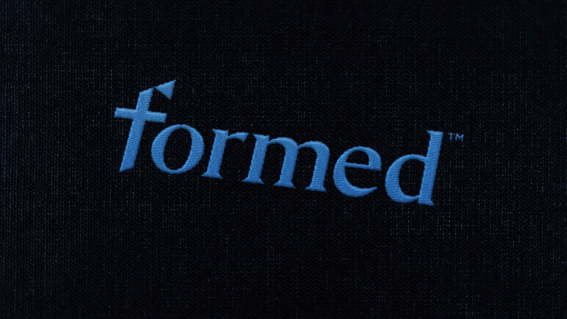 Bluebird Branding Formed Logo Embroidered