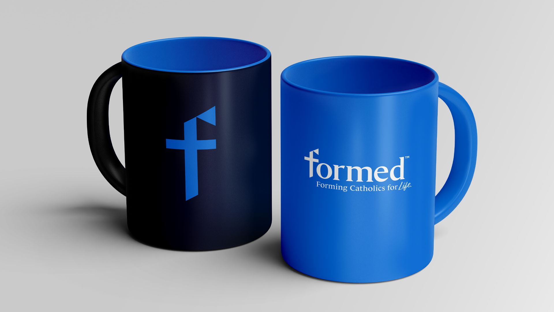 Bluebird Branding Formed Logo coffee mugs