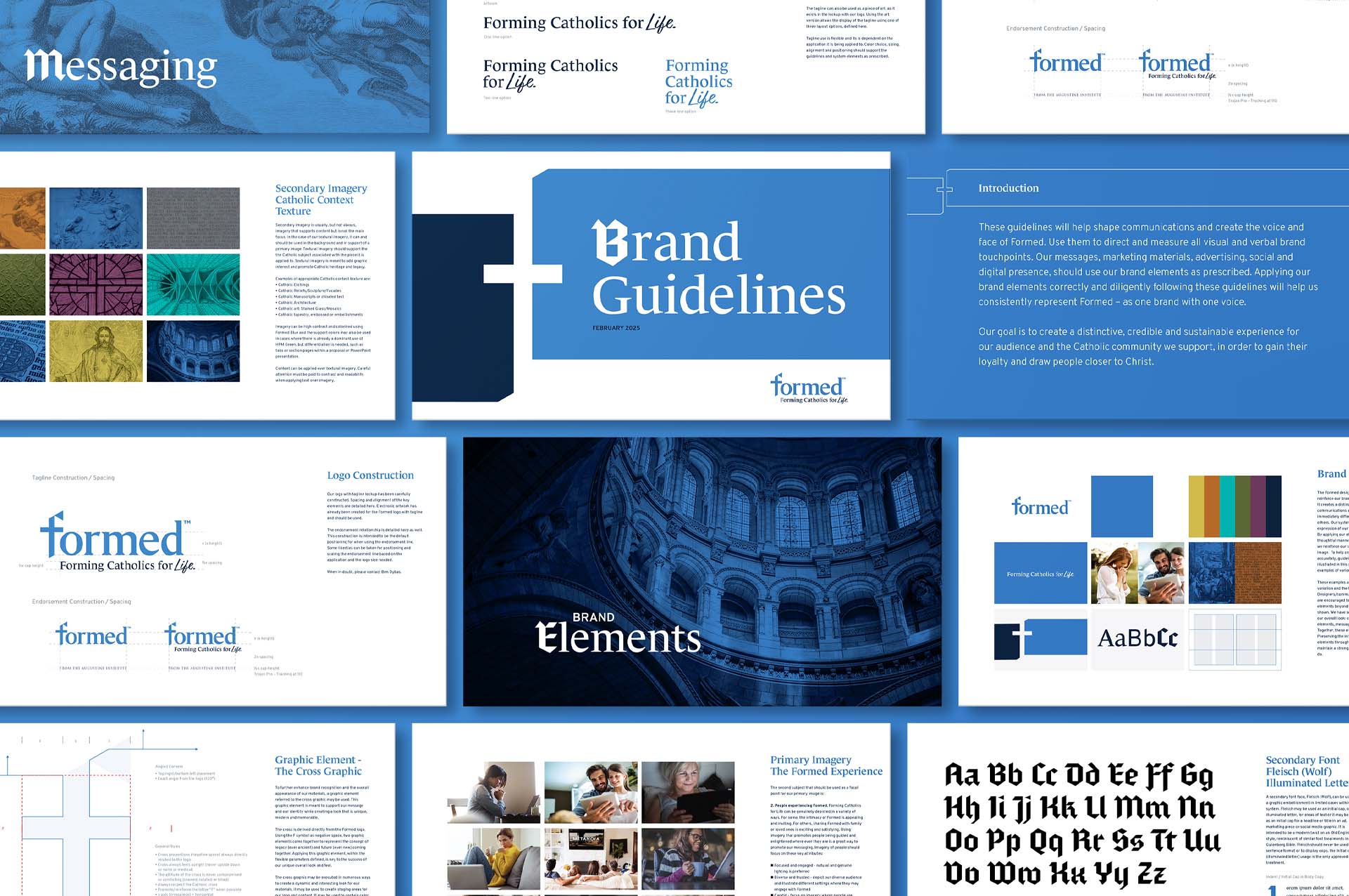 Bluebird Branding Formed brand guidelines