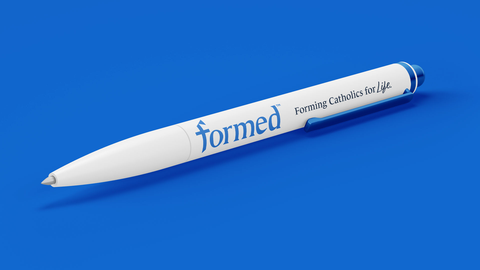 Bluebird Branding Formed logo pen