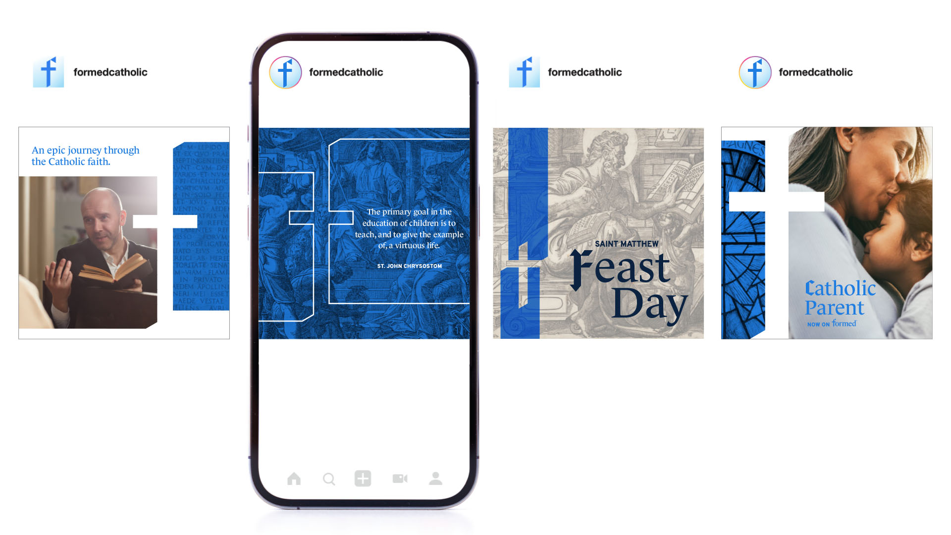 Bluebird Branding Formed social posts