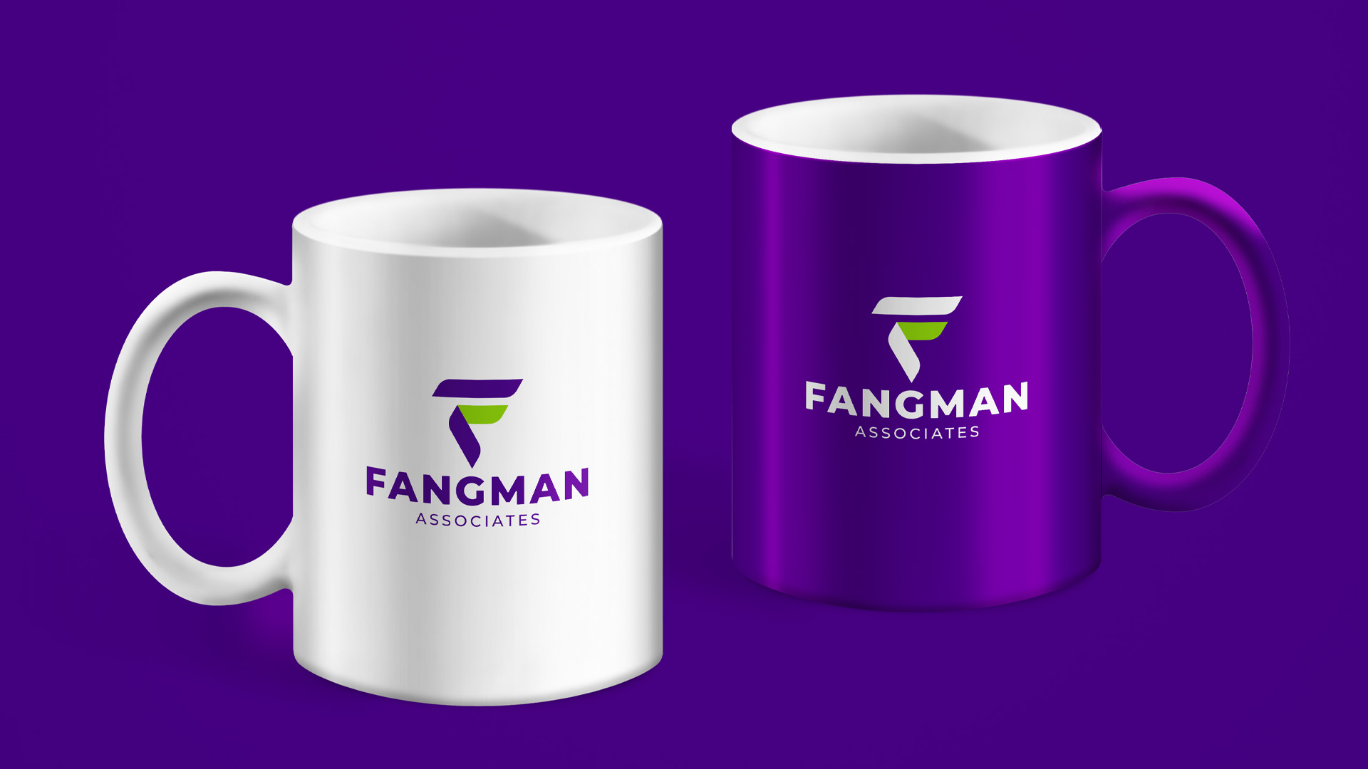 Bluebird Branding Fangman Associates coffee mugs
