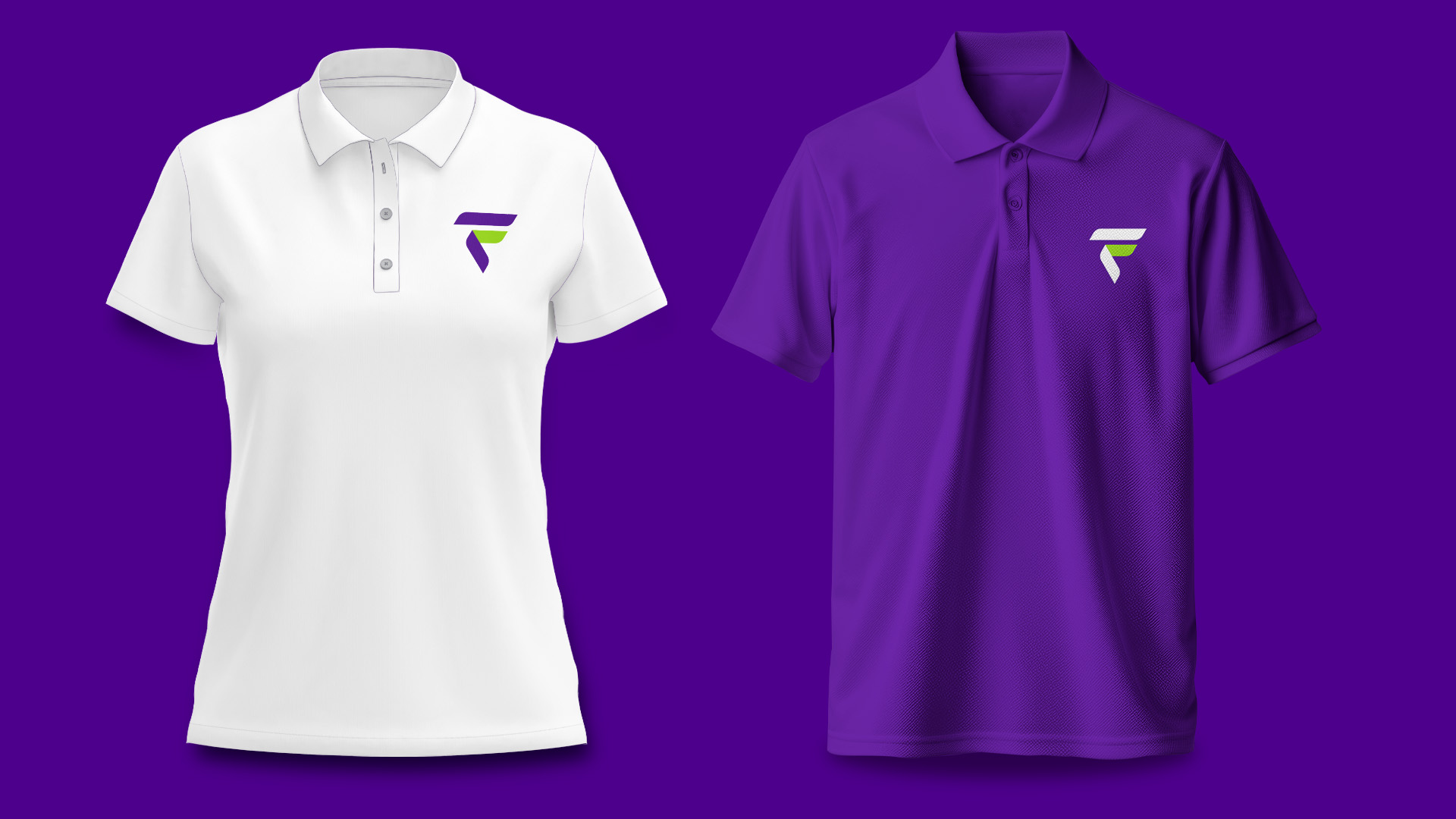 Bluebird Branding Fangman Associates polo shirts