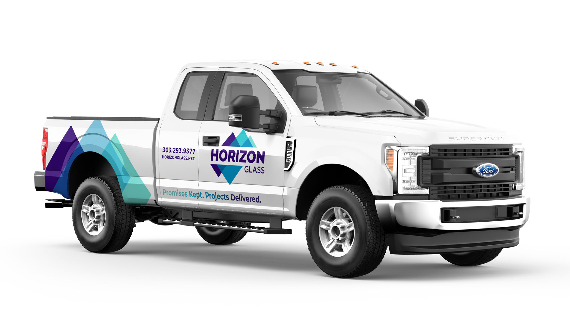 Bluebird Horizon Glass Pickup Truck