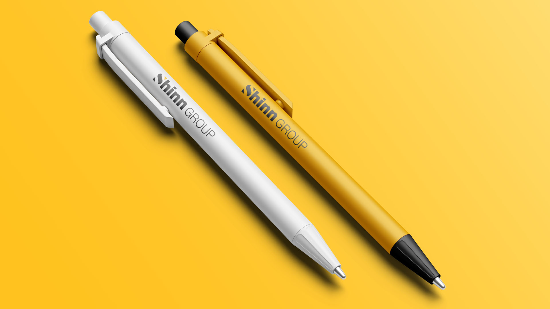 Shinn Group pens horizontal logo format